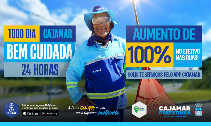 Cajamar amplia zeladoria com atendimento 24 horas e reforço histórico de equipe