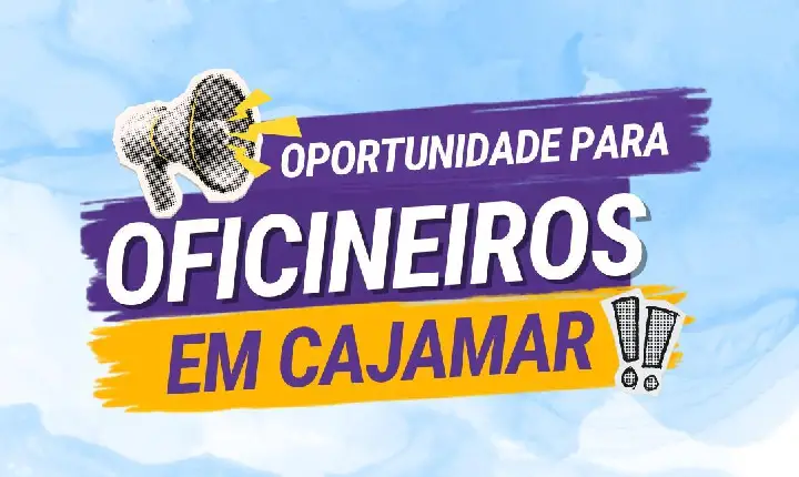 Cajamar reabre inscrições para credenciamento de oficineiros em diversas modalidades