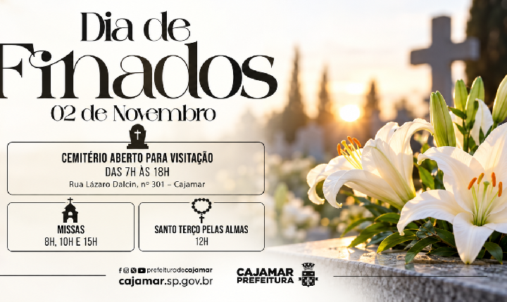 Cemitério Municipal de Cajamar se prepara para receber visitantes no Dia de Finados