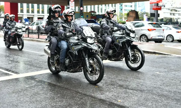 Conheça o BRAvO, novo batalhão da PM de SP que usa inteligência e motos para reforçar o policiamento