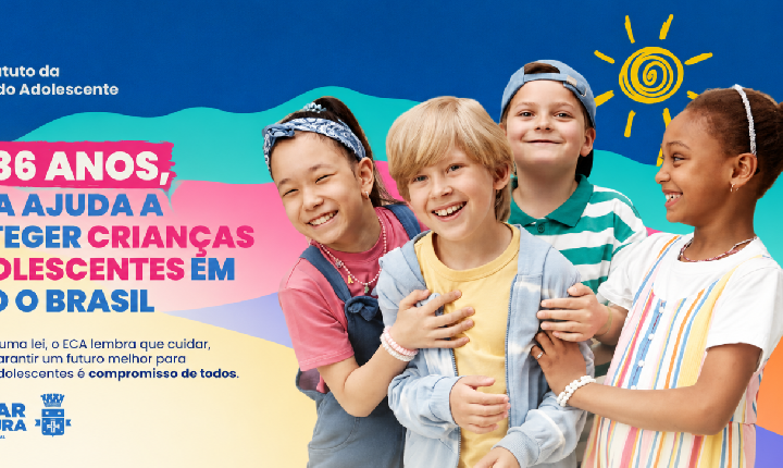 ECA completa 36 anos reforçando a proteção dos direitos de crianças e adolescentes