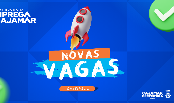 Emprega Cajamar disponibiliza novas oportunidades de emprego nesta semana