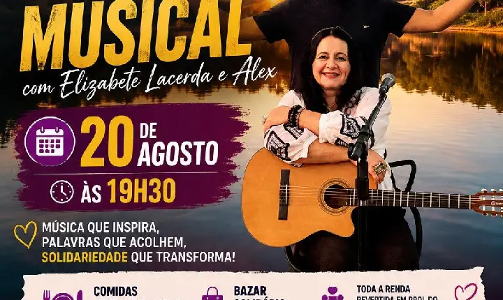 Música, espiritualidade e solidariedade se encontram em palestra musical na SEETO