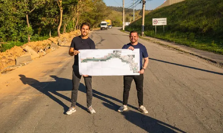 Nova Avenida Ribeirão dos Cristais começa a transformar a mobilidade de Jordanésia