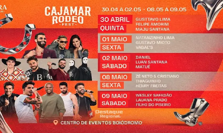 O MAIOR EVENTO DO ANO ESTÁ CHEGANDO!