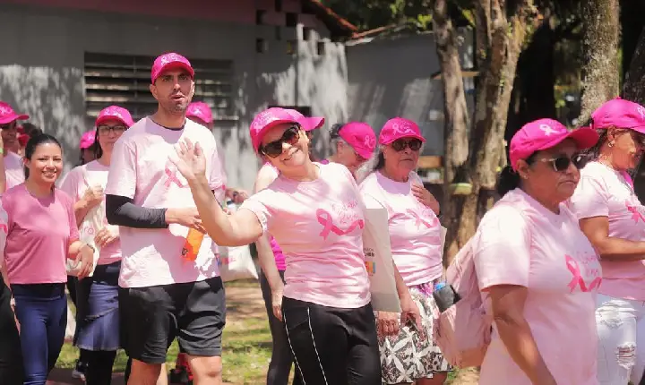 Participe da Caminhada Rosa no Parque Municipal Dom José no dia 27