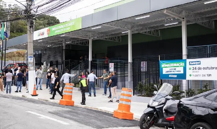 UBS do Mutinga é reinaugurada após obras de reforma e ampliação em Barueri