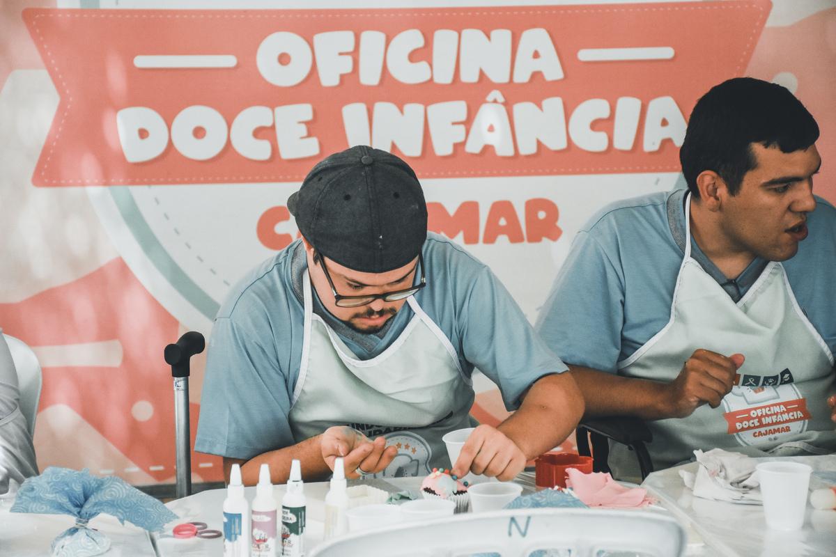 Alunos da Apae participam de edição especial da Oficina Doce Infância