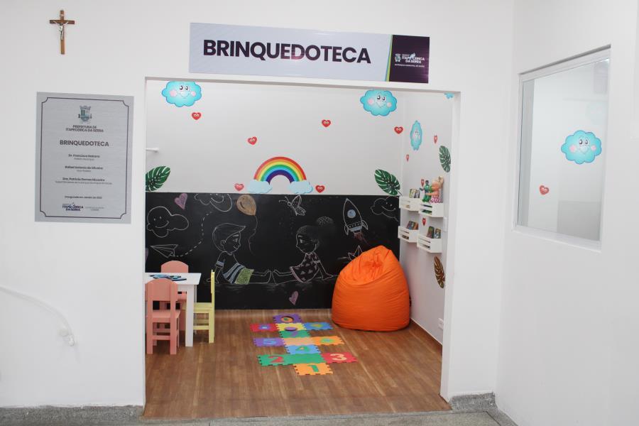 USF Crispim ganha primeira Brinquedoteca na área da Saúde