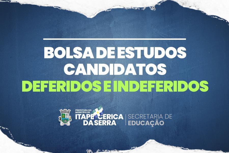 Bolsa de Estudos Ensino Superior 2023 – Listagem Geral