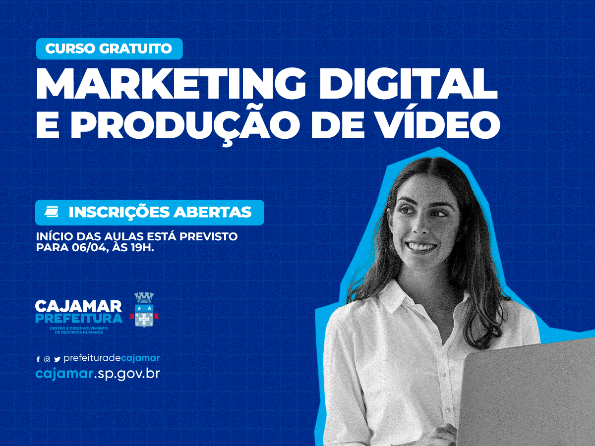 Desenvolvimento Econômico promove curso de Marketing Digital e Produção de Vídeo com Celular