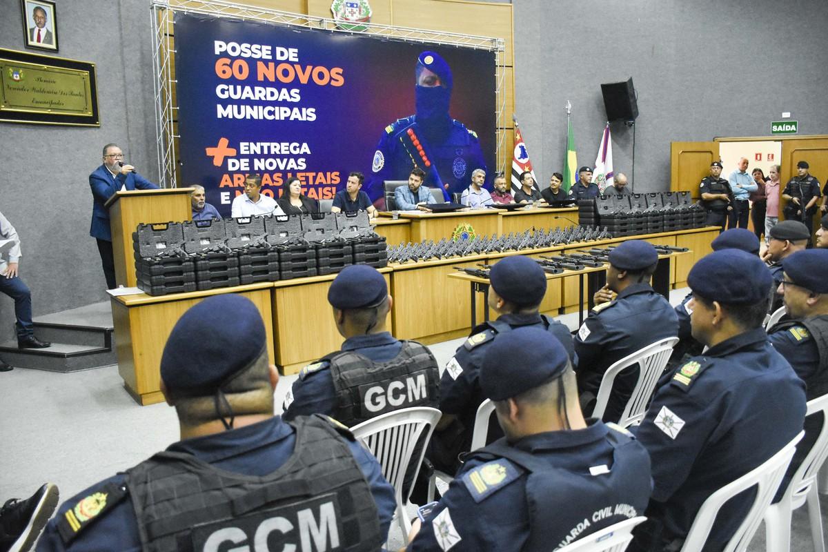 60 Guardas Municipais são convocados para reforçar a segurança do município