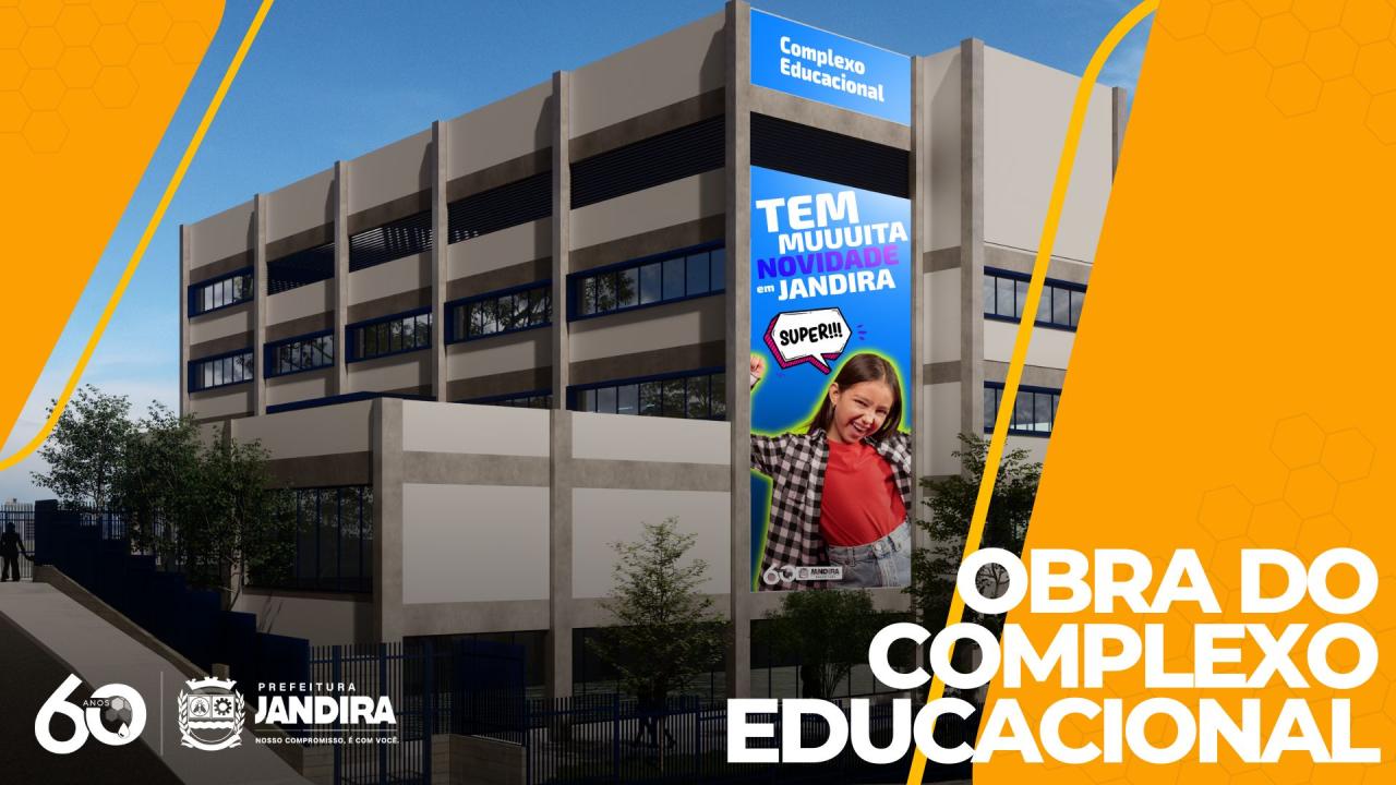 Prefeitura de Jandira inicia obra do primeiro Complexo Educacional do município