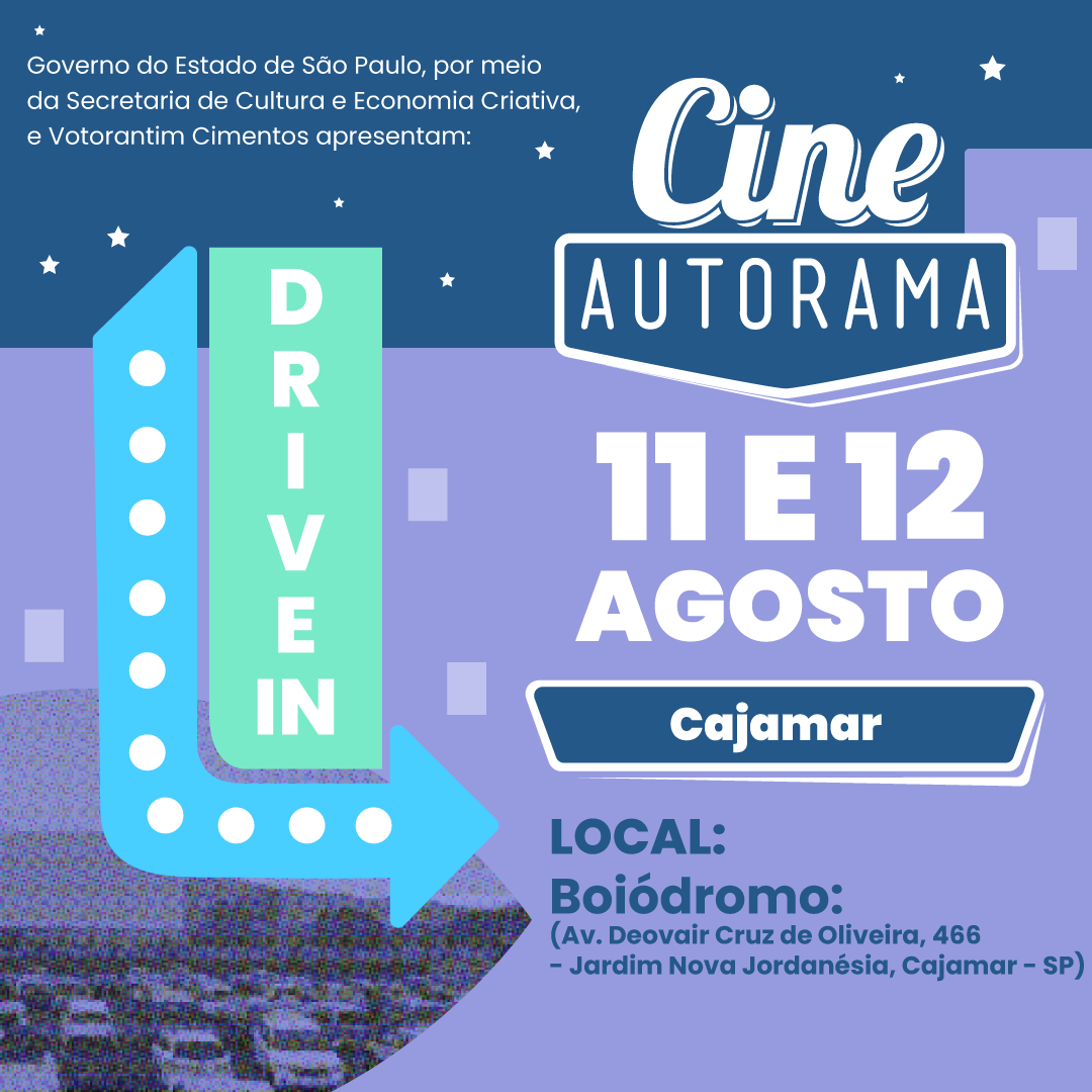 Cajamar se prepara para reviver a magia do cinema dos anos 50 com o Cine Autorama