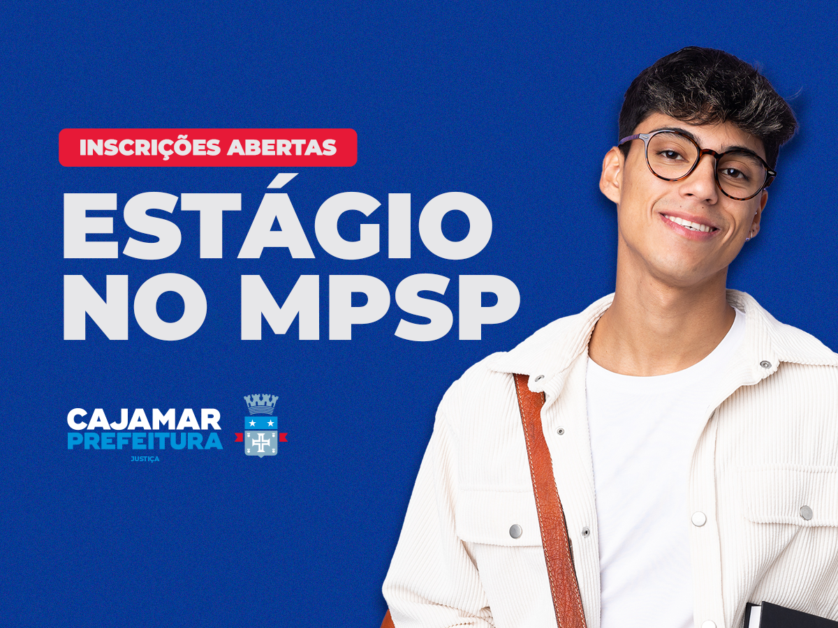 Inscrições abertas para estágio no MPSP com bolsas de até R$ 2.000,00