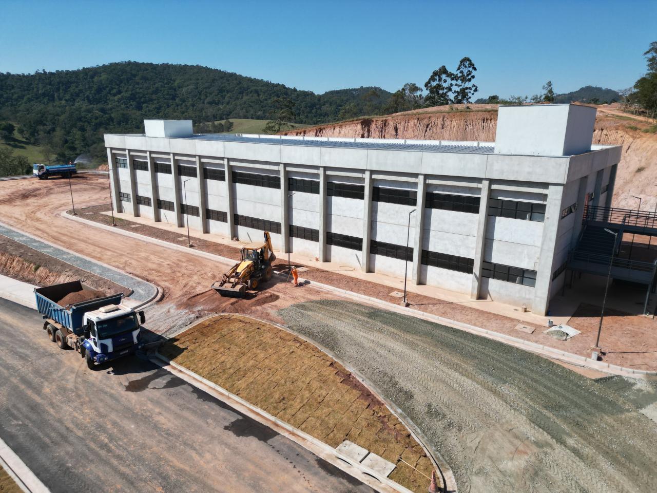 Obras do Centro Tecnológico Itahyê em Santana de Parnaíba se encontram na reta final