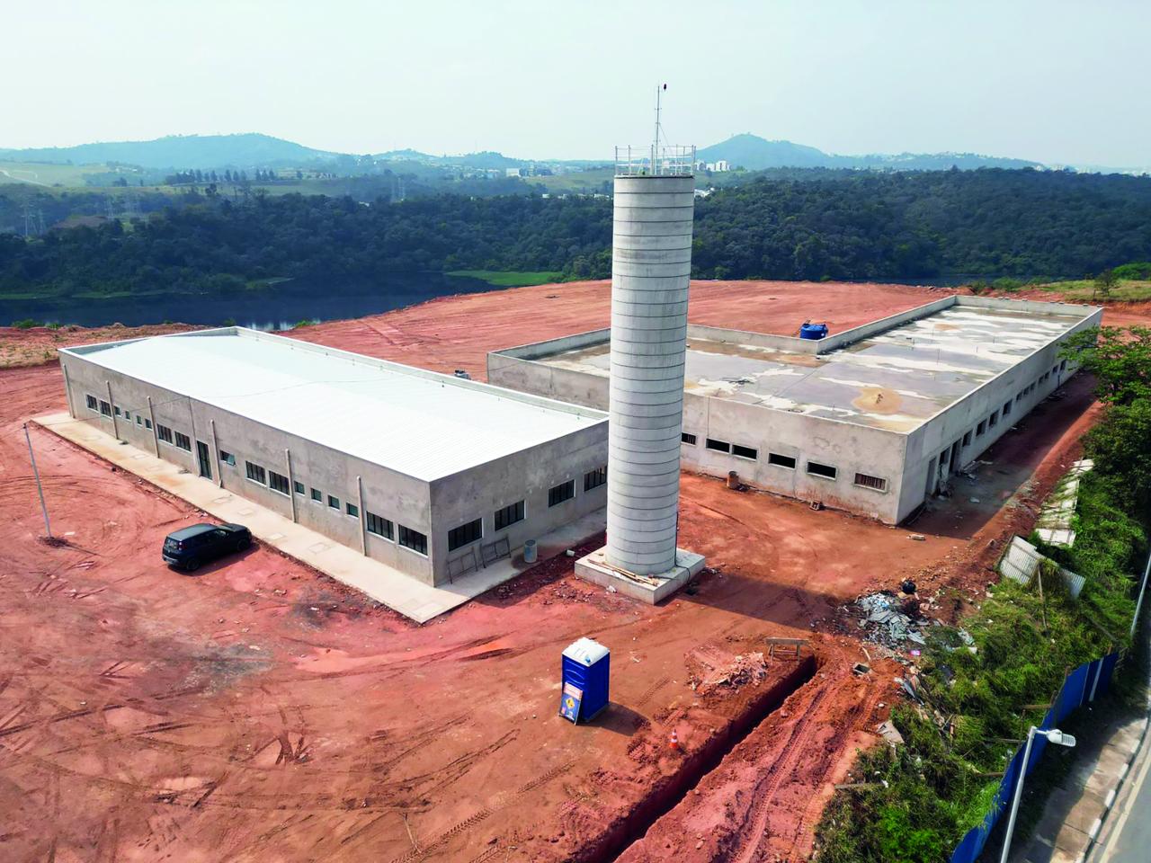 Obras do novo quartel da Guarda Civil Municipal de Santana de Parnaíba seguem a todo vapor