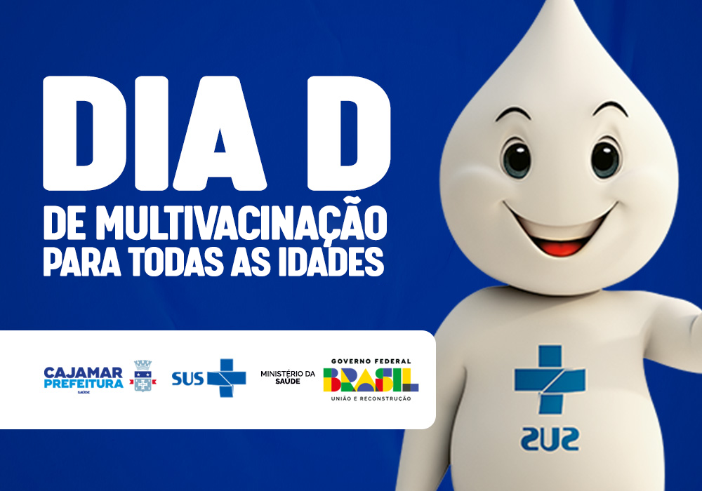 Cajamar promove Dia D de Multivacinação neste sábado (21)