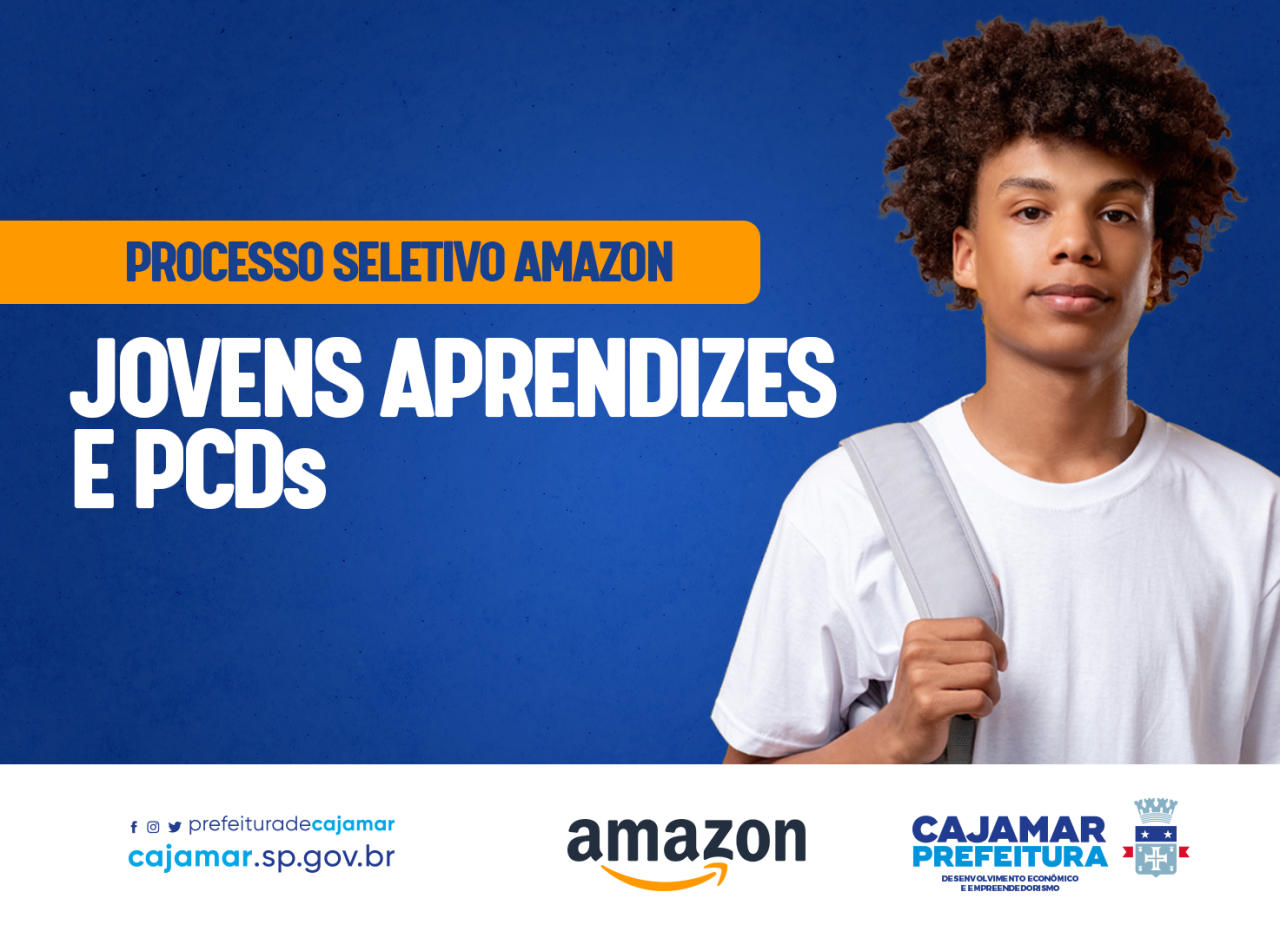 Amazon inicia processo seletivo para jovens aprendizes e PCDs em Cajamar