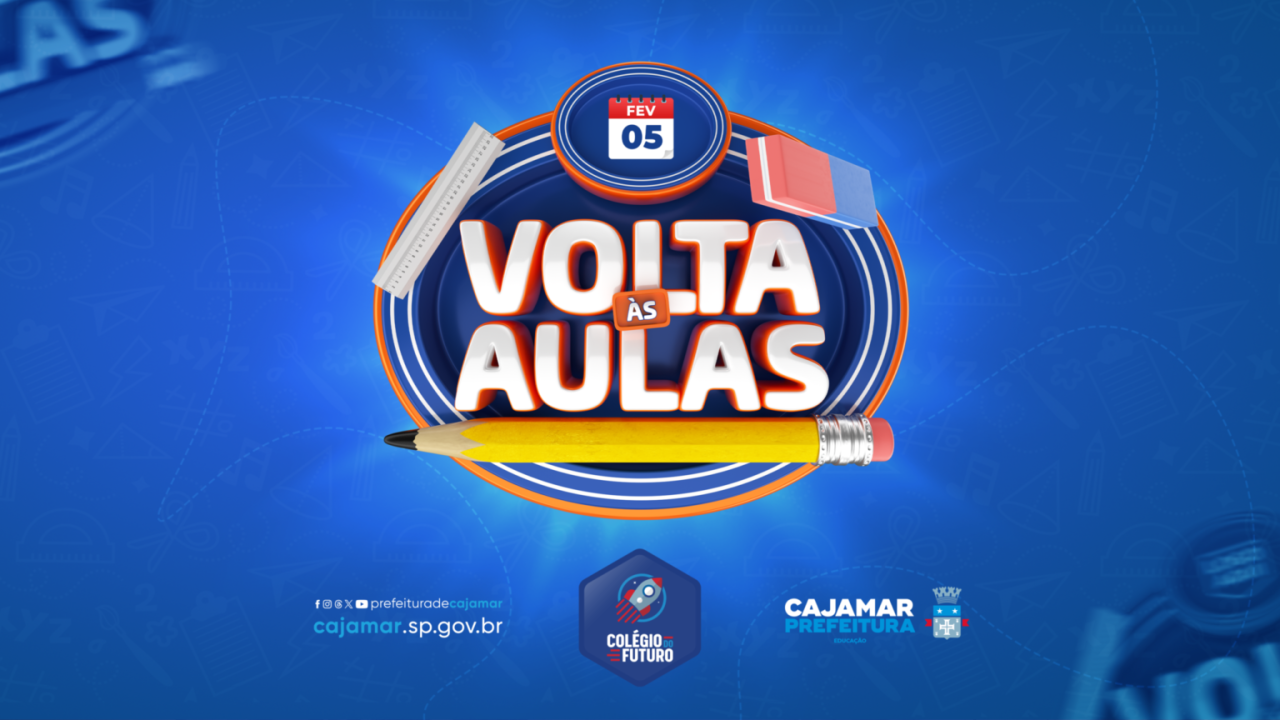 Escolas municipais de Cajamar voltam às aulas no dia 5 de fevereiro