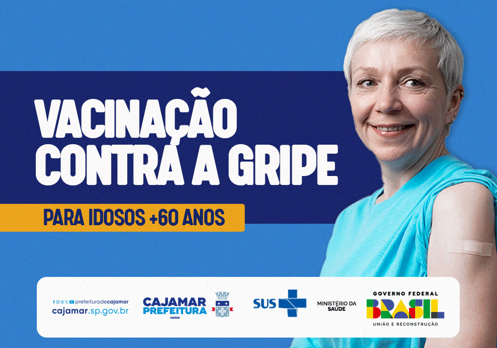 Cajamar inicia a Campanha de Vacinação contra a gripe (Influenza)