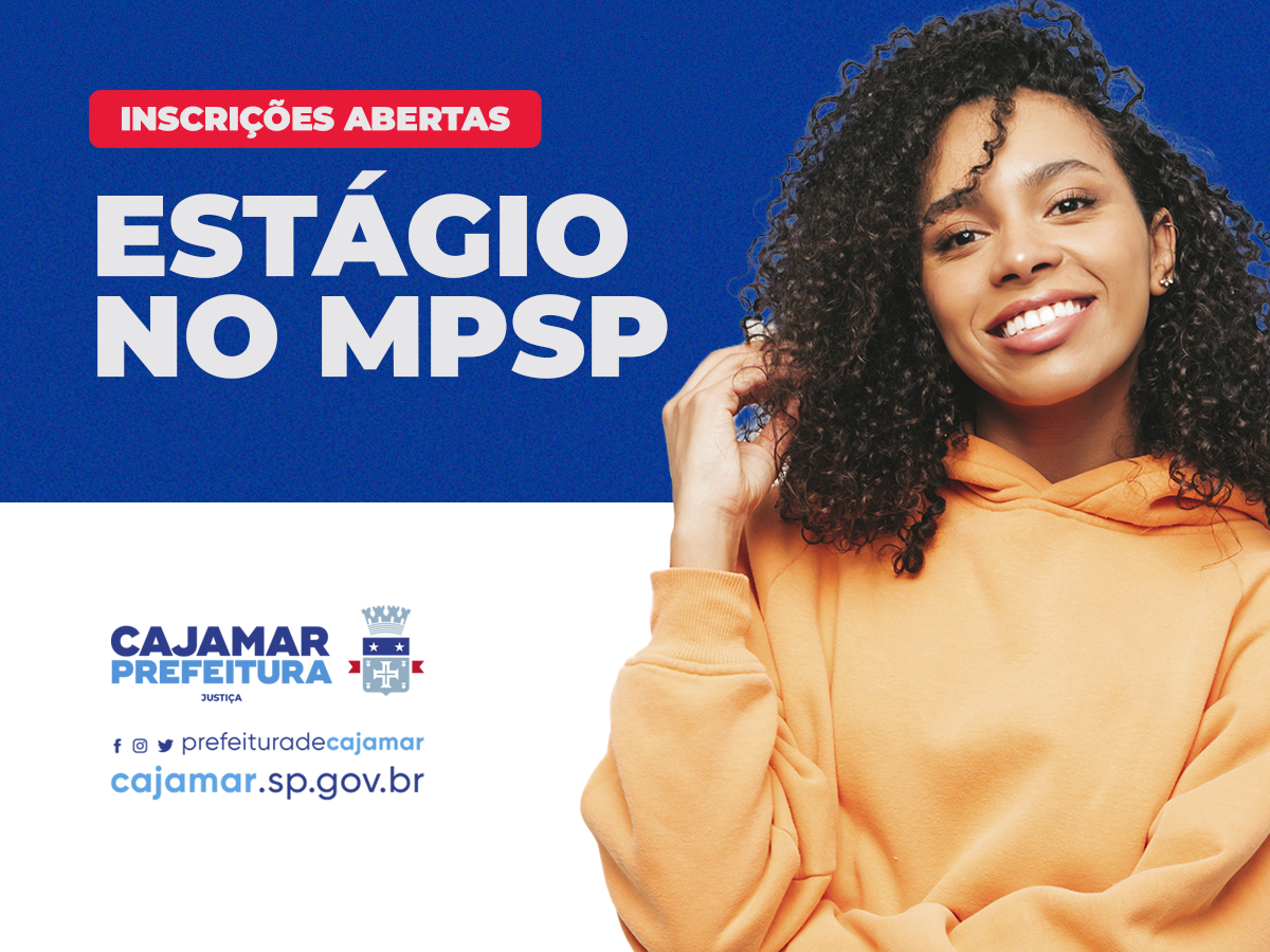 Oportunidade de estágio no Ministério Público. Inscrições abertas!