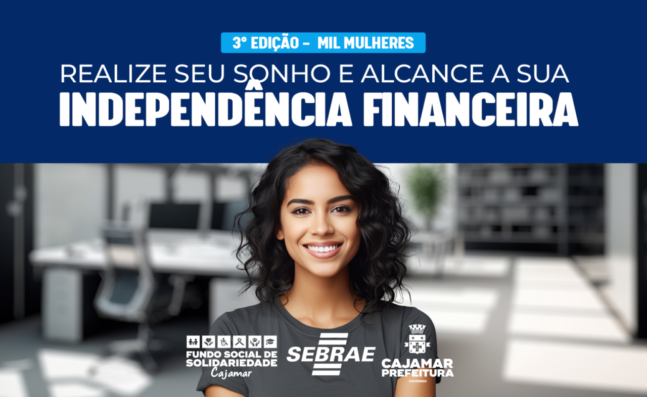 Programa 1.000 mulheres abre inscrições para curso no Fundo Social de Solidariedade