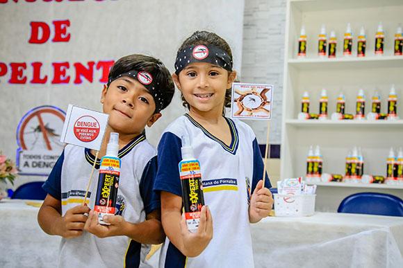 Santana de Parnaíba intensifica ações de prevenção à dengue com entrega de 32 mil repelentes nos colégios