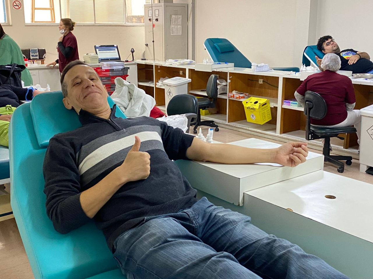 Hospital do Servidor de SP cria medalhas para homenagear doadores de sangue