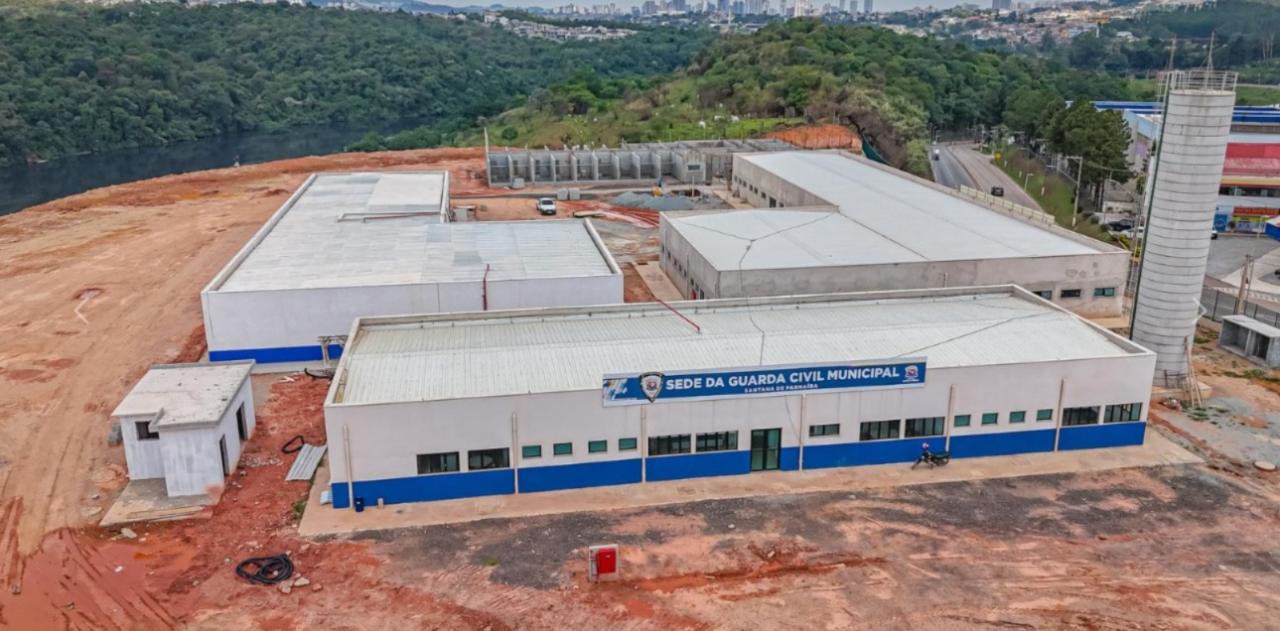 Santana de Parnaíba: Obras do novo quartel da Guarda Civil Municipal seguem em ritmo acelerado