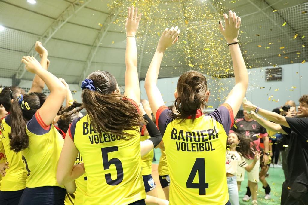 Tricampeãs! Barueri Vôlei Sub-15 conquista título do Campeonato Paulista 2024