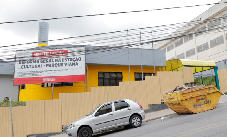 Prefeitura reforma Estação Cultural Parque Viana