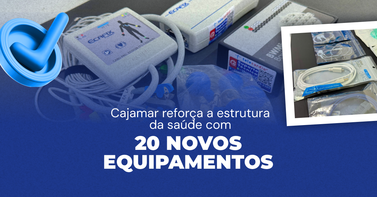 Cajamar reforça estrutura da saúde com 20 novos equipamentos de diagnóstico