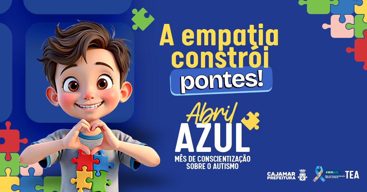 Dia Mundial da Conscientização sobre o Autismo: inclusão e respeito fazem a diferença!