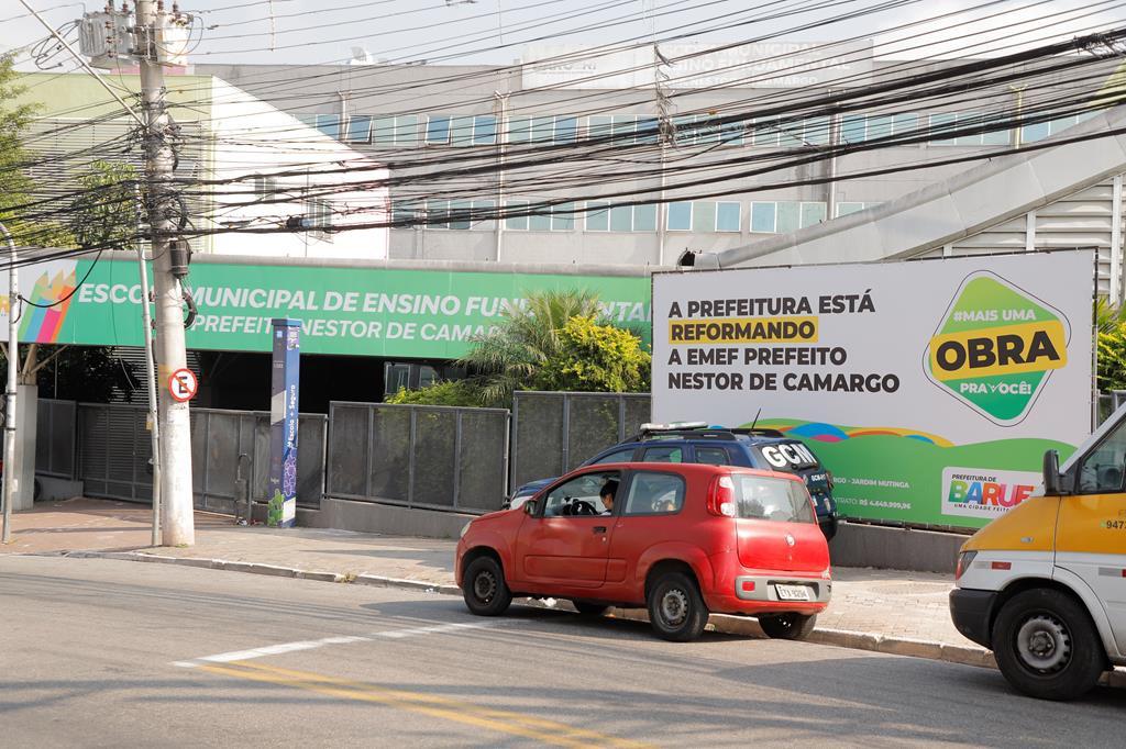 Prefeitura de Barueri inicia reforma geral da EMEF Prefeito Nestor de Camargo no Mutinga