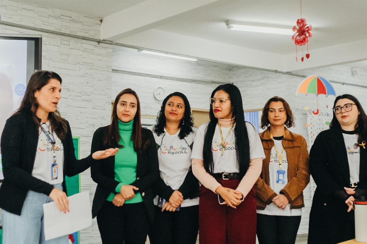 Programa Saúde na Escola promove palestras sobre aleitamento materno