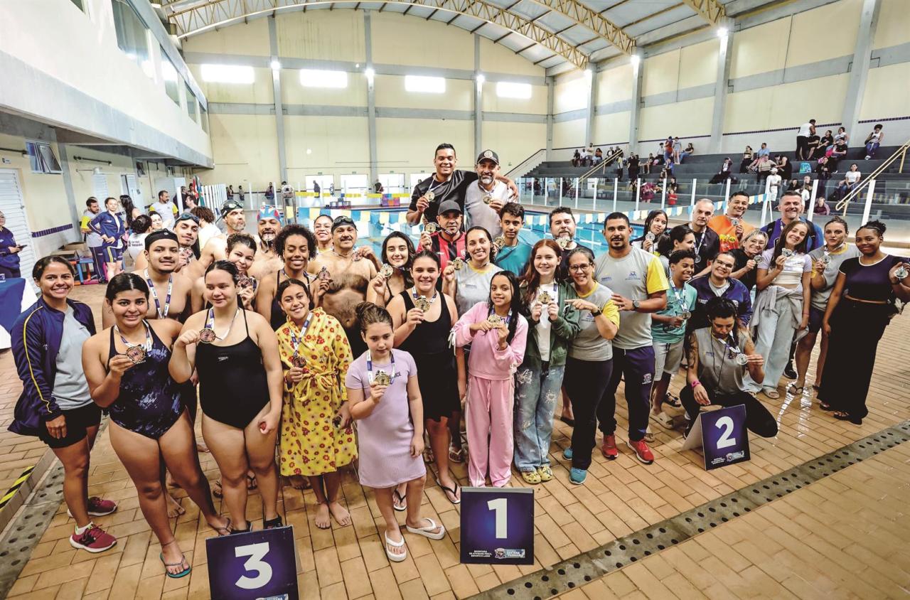Complexo Esportivo Max Santana sedia 1ª etapa do Circuito Bandeirantes de Natação