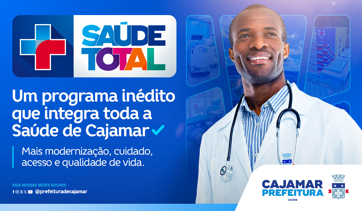 Saúde Total: acolher e cuidar em sua totalidade