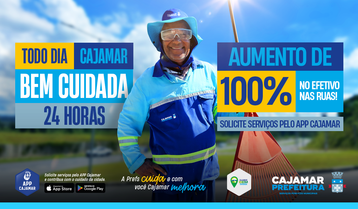 Cajamar amplia zeladoria com atendimento 24 horas e reforço histórico de equipe