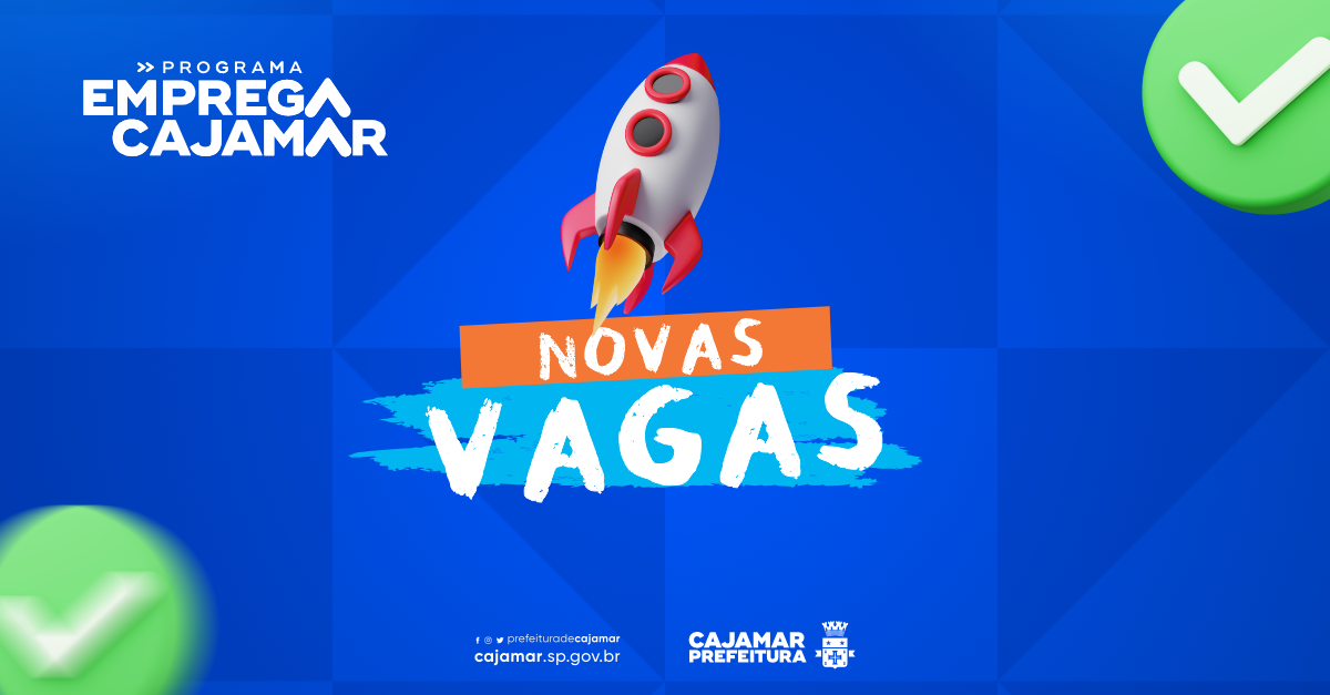 Emprega Cajamar divulga mais de 90 vagas em diferentes áreas de atuação