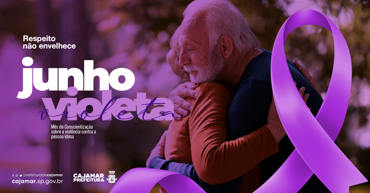 Junho Violeta reforça a importância do respeito e da proteção à pessoa idosa em Cajamar