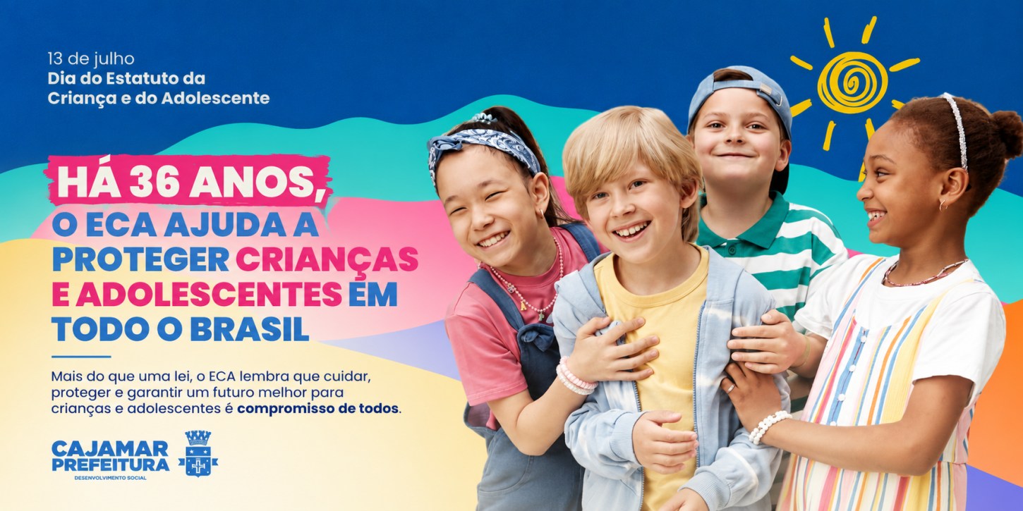 ECA completa 36 anos reforçando a proteção dos direitos de crianças e adolescentes