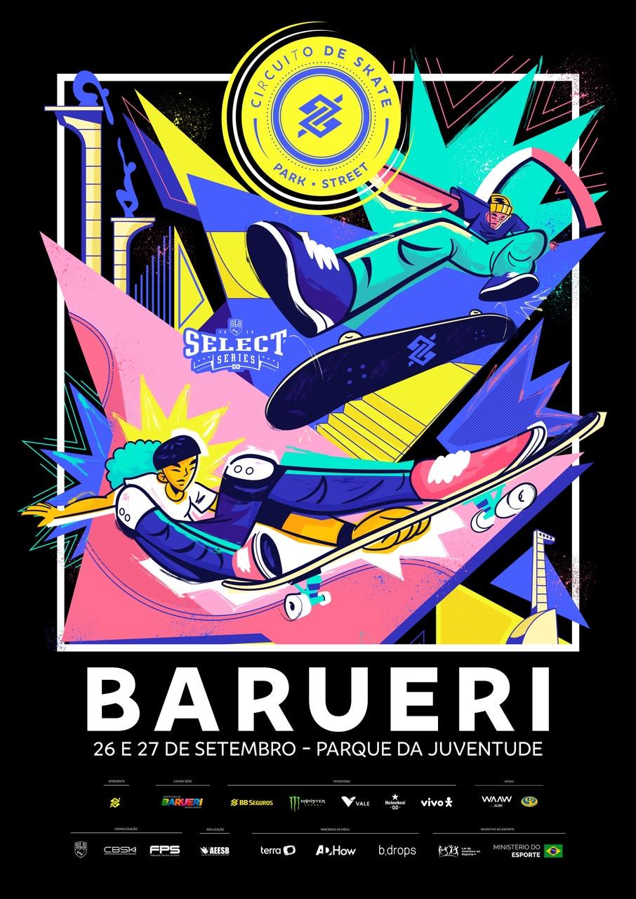 Aberto o credenciamento de imprensa para a segunda etapa do Circuito Banco do Brasil de Skate 2026