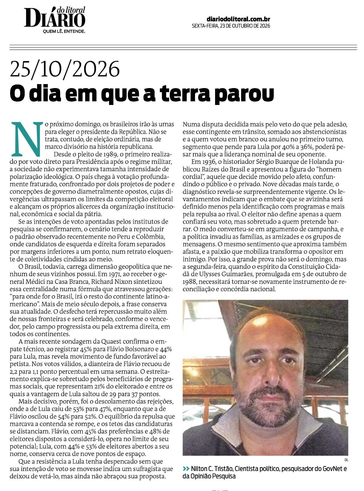 O DIA EM QUE A TERRA PAROU